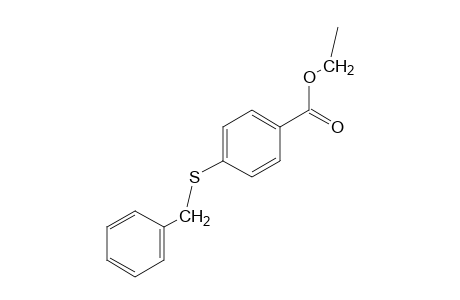 p-(benzylthio)benzoic acid, ethyl ester