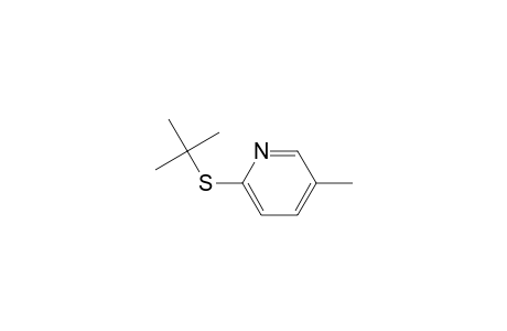 3-Picoline, 6-(tert-butylthio)-