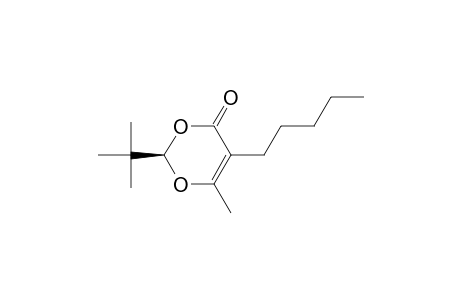 (2R)-2-tert-Butyl-6-methyl-5-pentyl-4H-1,3-dioxin-4-one