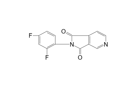 N-(2,4-difluorophenyl)-3,4-pyridinedicarboximide