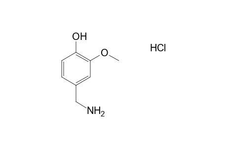 4-Hydroxy-3-methoxybenzylamine hydrochloride