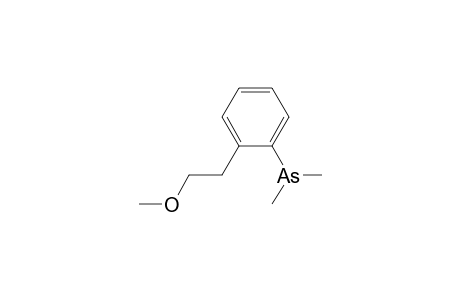 [2-(2-methoxyethyl)phenyl]-dimethyl-arsane