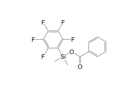 Silanol, dimethyl(pentafluorophenyl)-, benzoate