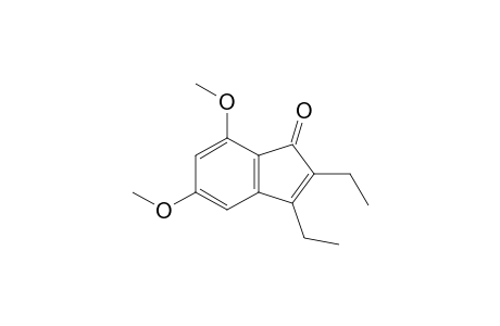 2,3-Diethyl-5,7-dimethoxyindenone