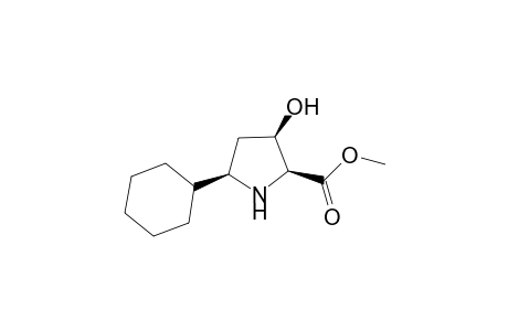 (2S,3R,5R)-Methyl 5-cyclohexyl-3-hydroxypyrrolidine-2-carboxylate