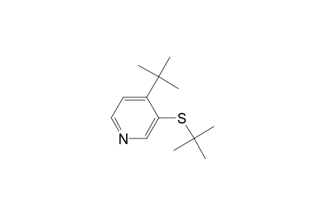 4-Tert-butyl-3-(tert-butylthio)pyridine