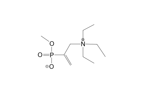 METHYL-3-TRIETHYLAMMONIO-PROP-1-EN-2-YL-PHOSPHONATE