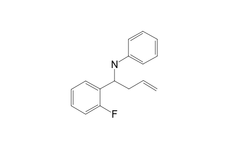 N-(1-(2-fluorophenyl)but-3-enyl)aniline