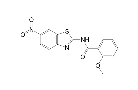 2-Methoxy-N-(6-nitro-1,3-benzothiazol-2-yl)benzamide