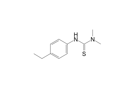 1,1-Dimethyl-3-(p-ethylphenyl)-2-thiourea