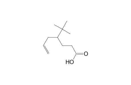 4-tert-Butylhept-6-enoic Acid