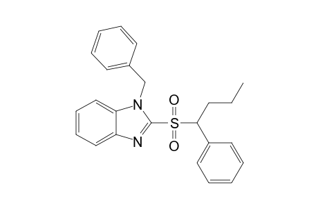 2-[(1-Phenylbutyl)sulfonyl]-1-(phenylmethyl)benzimidazole