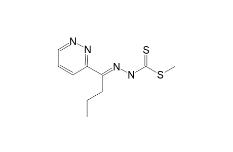 Methyl 3-[1-(3-pyridazinyl)butylidene]hydrazinecarbodithioate