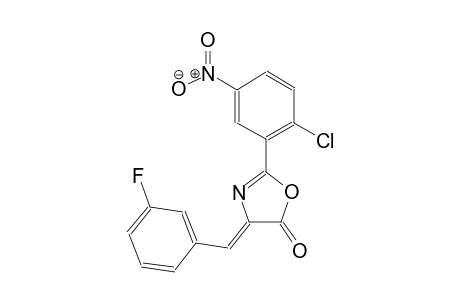 (4Z)-2-(2-chloro-5-nitrophenyl)-4-(3-fluorobenzylidene)-1,3-oxazol-5(4H)-one