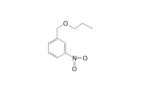 (3-Nitrophenyl) methanol, N-propyl ether