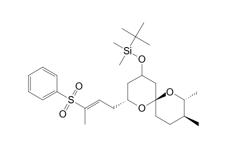 1,7-Dioxaspiro[5.5]undecane, silane deriv.