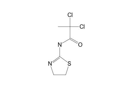 2,2-dichloro-N-(2-thiazolin-2-yl)propionamide