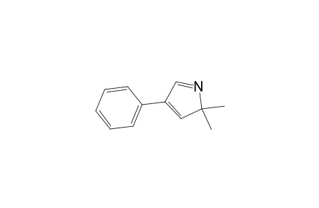 5,5-DIMETHYL-3-PHENYL-2H-PYRROLE