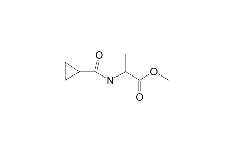 L-Alanine, N-cyclopropylcarbonyl-, methyl ester