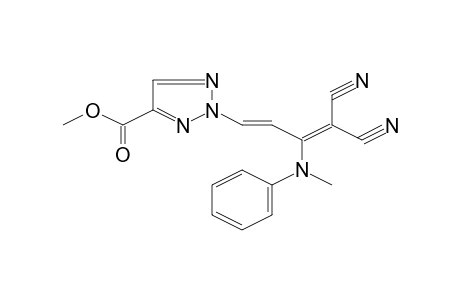 1,2,3-Triazol, 2-(E-4,4-dicyano-3-N-methylanilino-1,3-butadien-1-yl)-4-(methoxycarbonyl)-