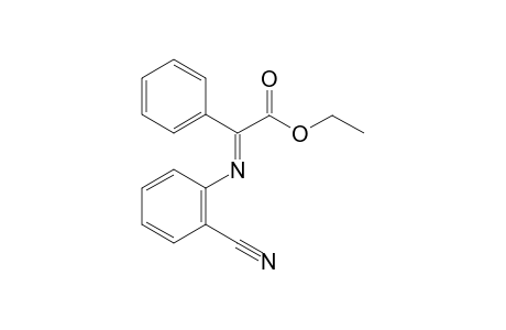 Ethyl (E)-2-((2-cyanophenyl)imino)-2-phenylacetate