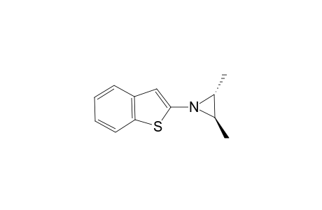 Aziridine, 1-benzo[b]thien-2-yl-2,3-dimethyl-, trans-