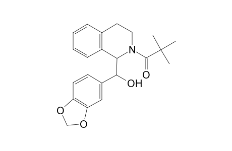 1,2,3,4-Tetrahydroisoquinoline-1-methanol, .alpha.-(1,3-benzodioxol-5-yl)-2-(2,2-dimethylpropanoyl)-