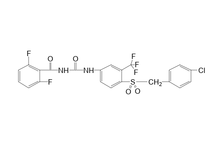 1-{4-[(p-CHLOROBENZYL)SULFONYL]-alpha,alpha,alpha-TRIFLUORO-m-TOLYL}-3-(2,6-DIFLUOROBENZOYL)UREA