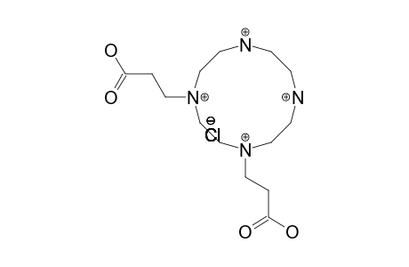 1,4-BIS-(2-CARBOXYETHYL)-1,4,7,10-TETRAAZACYCLODODECANE-TETRAHYDROCHLORIDE