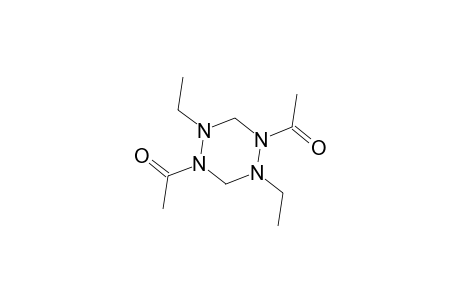 1,2,4,5-Tetrazine, 1,4-diacetyl-2,5-diethylhexahydro-