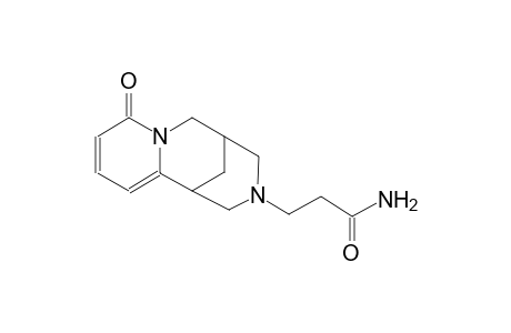 3-[(1R,9R)-6-oxo-7,11-diazatricyclo[7.3.1.0~2,7~]trideca-2,4-dien-11-yl]propanamide