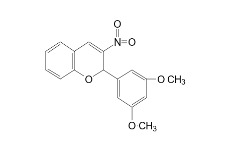 2-(3,5-dimethoxyphenyl)-3-nitro-2H-1-benzopyran