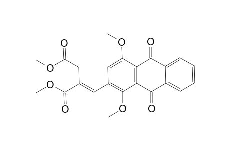 Dimethyl (E)-2-[(1',4'-dimethoxy-9',10'-dioxo-9',10'-dihydroanthracen-2'-yl)methylene]butanedioate