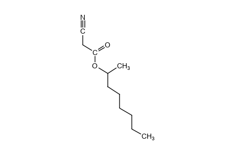 Cyano-acetic acid, 1-methylheptyl ester