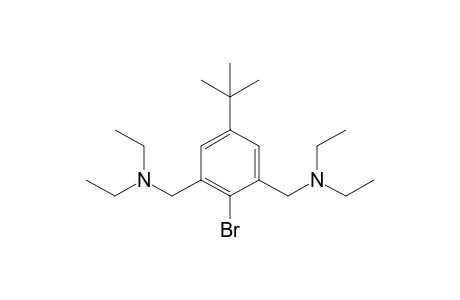 [2-bromo-5-tert-butyl-3-(diethylaminomethyl)benzyl]-diethyl-amine