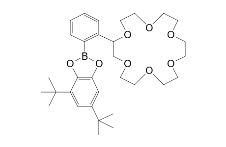 18-Crown-6, 1-[2-(4,6-di-t-butylbenzo-1,3,2-dioxaborol-2-yl)phenyl]-
