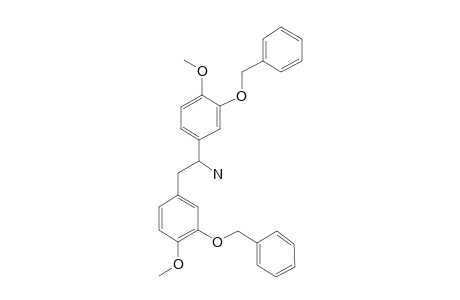 1,2-bis(3-Benzyloxy-4-methoxyphenyl)ethylamine