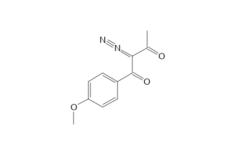 2-diazo-1-(p-methoxyphenyl)-1,3-butanedione