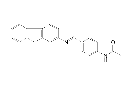 4'-(N-fluoren-2-ylformimidoyl)acetanilide