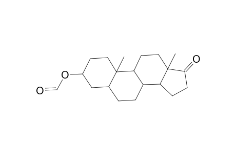 5.beta.-Androstan-17-one, 3.alpha.-hydroxy-, formate