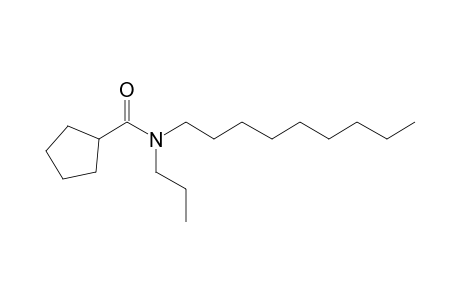 Cyclopentanecarboxamide, N-propyl-N-nonyl-