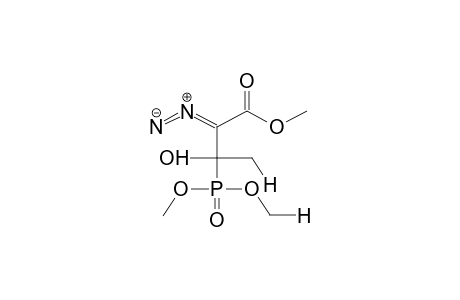 DIMETHYL 1-HYDROXY-1-CARBOMETHOXYDIAZOMETHYLETHYLPHOSPHONATE
