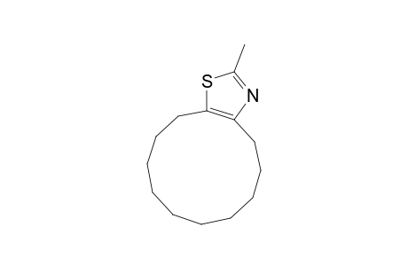 4,5,6,7,8,9,10,11,12,13-decahydro-2-methylcyclododecathiazole