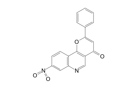 8-nitro-2-phenyl-4H-pyrano[3,2-c]quinolin-4-one