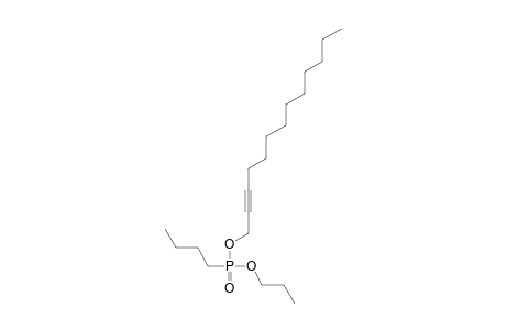 Butylphosphonic acid, propyl tridec-2-ynyl ester