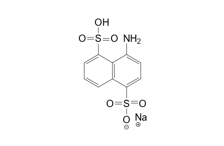 8-amino-1,5-naphthalenedisulfonic acid, monosodium salt