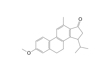 15-ISOPROPYL-3-METHOXY-12-METHYL-6,7,15,16-TETRAHYDROCYCLOPENTA-[A]-PHENANTHREN-17-ONE