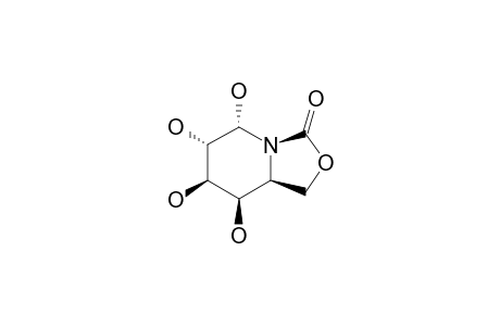 (5R,6R,7S,8S,8AR)-5,6,7,8-TETRAHYDROXY-3-OXO-2-OXAINDOLIZIDINE