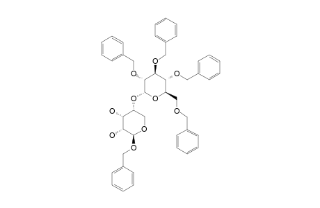BENZYL-4-O-(2,3,4,6-TETRA-O-BENZYL-ALPHA-D-GLUCOPYRANOSYL)-BETA-D-RIBOPYRANOSIDE