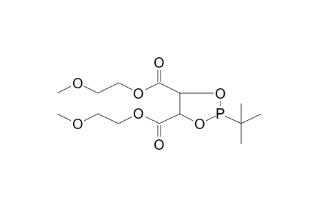 1,3,2-Dioxaphospholane-4,5-dicarboxylic acid, 2-t-butyl-, bis(2-methoxyethyl) ester